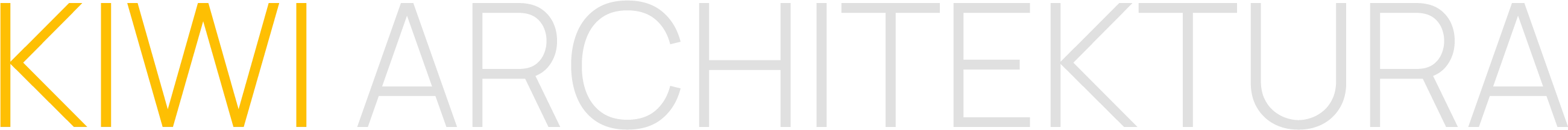 KIWI ARCHITEKTURA